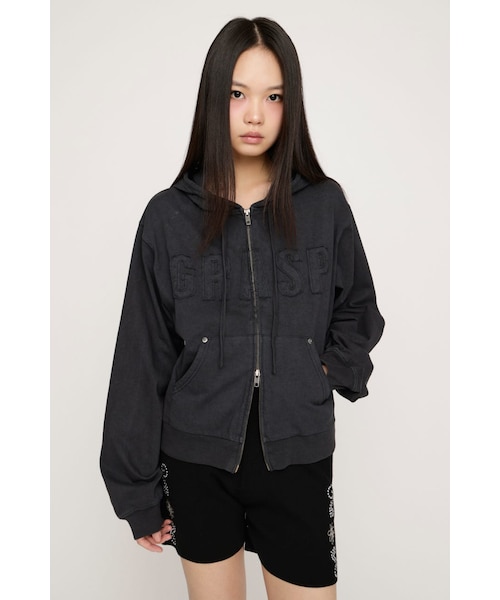 SNSで話題！】APPLIQUE LOGO HOODIE｜スライの通販｜&mall（アンド