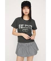【SNSで話題！】LOGO ON PATCH Tシャツ