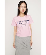 【SNSで話題!】LOGO ON PATCH Tシャツ