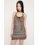 KNIT FRILL CAMI トップス