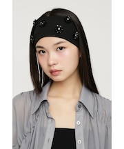FLOWER SPARKLY HAIR BAND