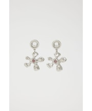 METAL FLOWER ピアス