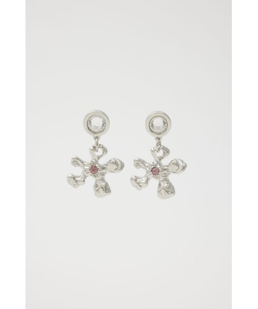 METAL FLOWER ピアス