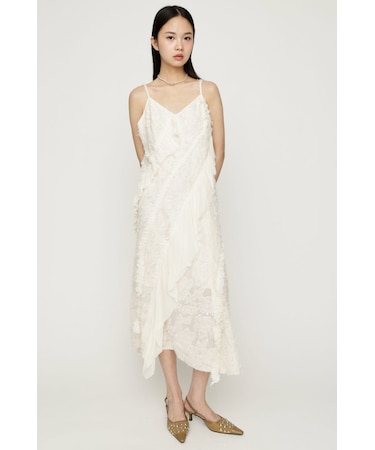 RANDOM FRILL CAMI ワンピース