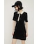 BI COLOR COLLAR ショートワンピース