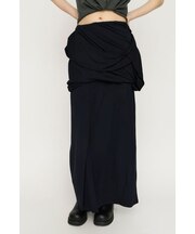 DRAPE CUT ロングスカート
