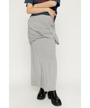 DRAPE CUT ロングスカート