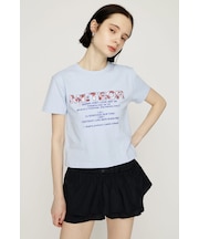 【SNSで話題!】PATTERN LOGO COMPACT Tシャツ
