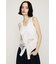 ASYMMETRY PATCHWORK LACE GILET