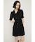 ASYMMETRY PLEATS ショートワンピース