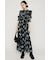 BLUR FLOWER LONG ワンピース