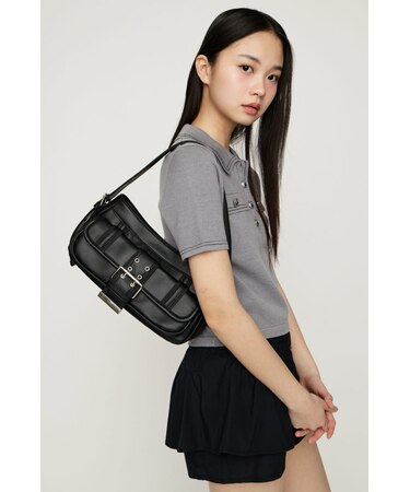 FRONT BUCKLE HOBO バッグ