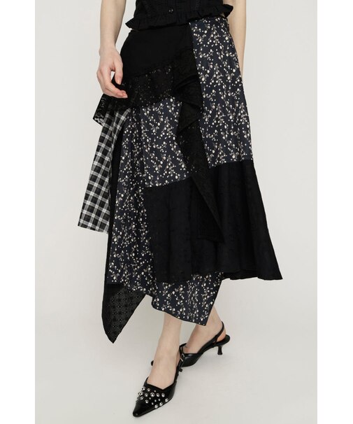 REMAKE COTTON LACE スカート