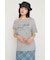 ONE SHOULDER PRINT トップス