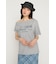ONE SHOULDER PRINT トップス