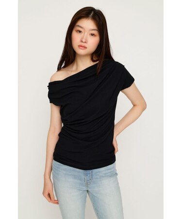 ONE SHOULDER CUT トップス