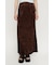 SHEER CHENILLE ロングスカート