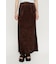 SHEER CHENILLE ロングスカート