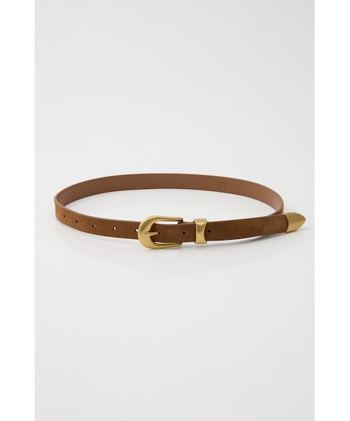 ROUND BUCKLE COW LEATHER ベルト