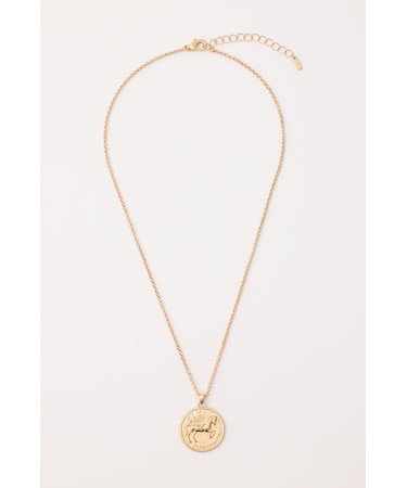 HORSE COIN CHARM ネックレス