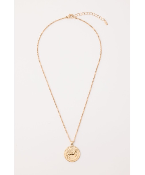 HORSE COIN CHARM ネックレス