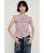 ASYMMETRY SHIRRING トップス