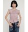 ASYMMETRY SHIRRING トップス