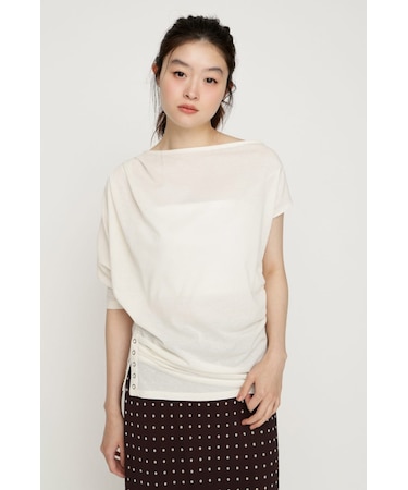 DEFORMED DRAPE トップス