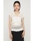 CROCHET FRILL トップス