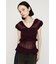 CROCHET FRILL トップス