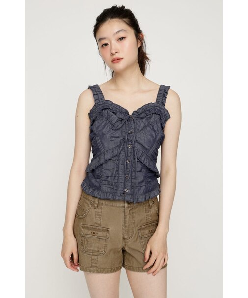 DUNGAREE SQUEEZE CAMI ブラウス
