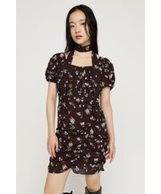VINTAGE FLOWER ショートワンピース