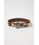 WIDE LEATHER ベルト