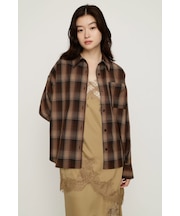 LOOSE CHECK シャツ