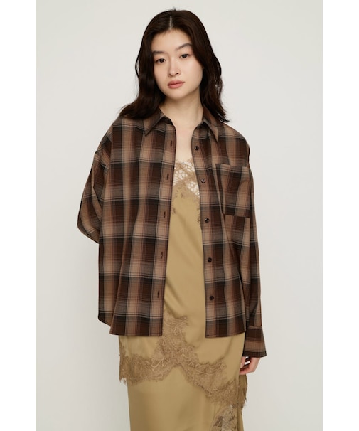 LOOSE CHECK シャツ