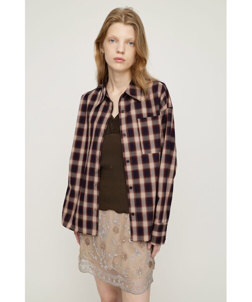 LOOSE CHECK シャツ