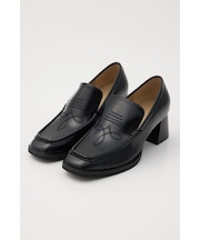 SQUARE HEEL ローファー