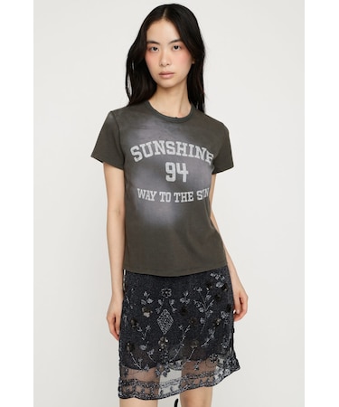 SPRAY OVER LOGO Tシャツ