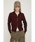OPEN WORK ZIP HOODIE