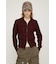 OPEN WORK ZIP HOODIE
