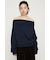 TUCKED OFFSHOULDER トップス