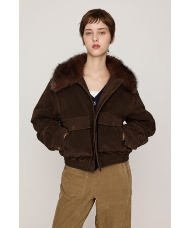 【LIMITED ITEM】WASHED PUFFER SHORT ブルゾン