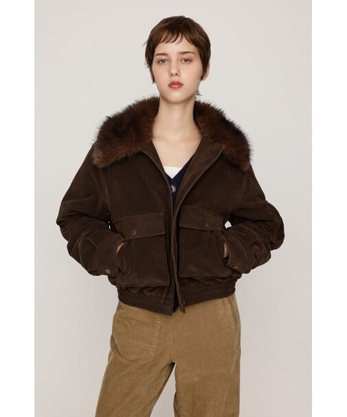 【LIMITED ITEM】WASHED PUFFER SHORT ブルゾン