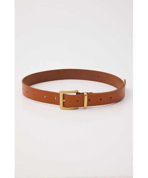 【THROW】COW LEATHER BUCKLE ベルト