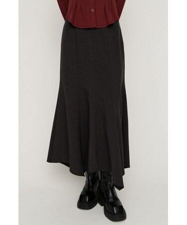 SKINNY MERMAID HEM ロングスカート