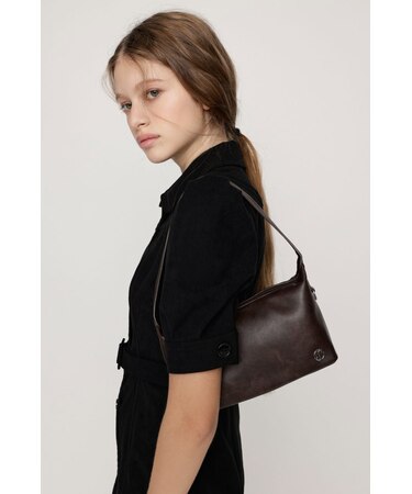 S. F／LEATHER MINI バッグ