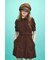 【SNSで話題！】COLLAR BUTTON ショートワンピース