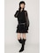 STAND TASSEL FRILL ショートワンピース
