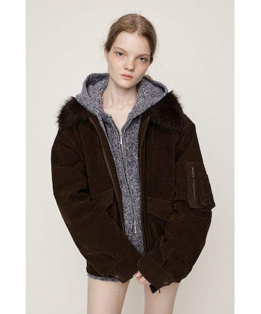 【LIMITED ITEM】WASHED PUFFER ブルゾン