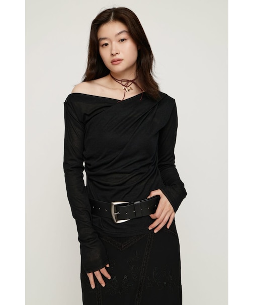 【SNSで話題!】TUCK DRAPE CUT トップス